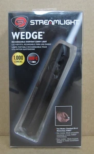 Streamlight 88810 Wedge Flashlight 1000 Lumens, Rechargeable USB-C [30C] - Picture 1 of 5