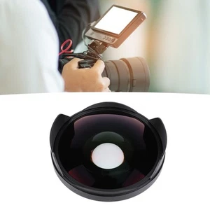 0,3x Fischaugenobjektiv 72mm Gewindebefestigung lange Schärfentiefe Weitwinkel Fisheye L HAO - Bild 1 von 24
