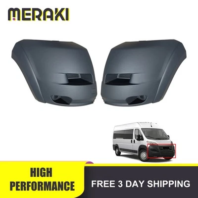 左右前保险杠盖带闪光适用于 2014 - 2018 Ram ProMaster 1500 - 3500 — 第 1/2 张图片