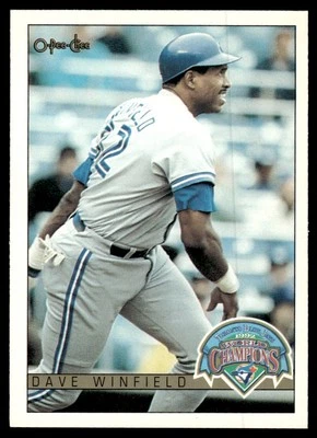 1993 O-Pee-Chee World Champions Dave Winfield Toronto Blue Jays #17 - Image 1 of 2