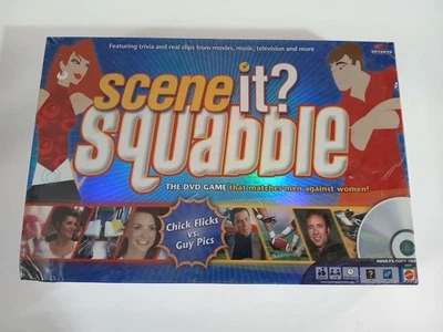 Scene It? Squabble The DVD Game Chick Flick vs. Guy Pics NEW Sealed FAST SHIP!! - Image 1 of 3