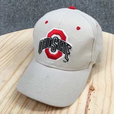 Ohio State Bucks Zephyr Baseball Cap Unisex Gray OS Adjustable Embroidered Logo - Image 1 of 4