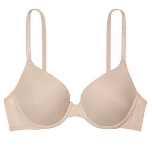 PINK Victoria's Secret Nude Wear Everywhere Push-Up Underwire Bra Size 32DD - Picture 1 of 14