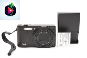 [Near MINT] RICOH CX4 10.0 MP Compact Digital Camera Black Battery Charger Japan - Picture 1 of 23