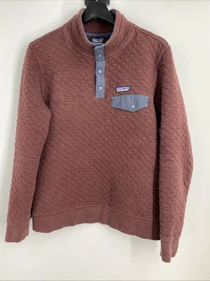 Chaqueta acolchada a presión Patagonia para mujer talla mediana ropa de salón de ocio deportivo 1130 Foto 1 de 4