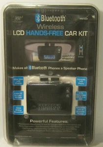 Kit de coche manos libres LCD inalámbrico Bluetooth 2007 ¡¡NUEVO EN BLÍSTER!!! - Imagen 1 de 3