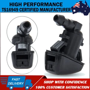 2X Car Windscreen Washer Wiper Nozzle Front Window Spray Jet Nozzles For Ford AU - Picture 1 of 11