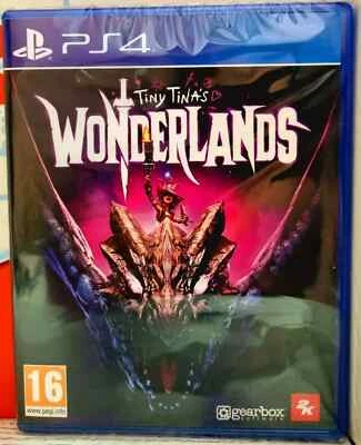 TINY TINA'S WONDERLANDS PS4 ACTION SPIN-OFF BORDERLANDS UK CON ITALIANO NUOVO - Immagine 1 di 2