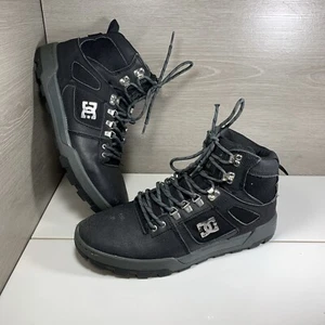 Zapatos para hombre DC Pure High Top WR negro gris botas talla 11 - Imagen 1 de 12