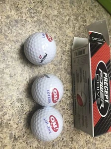 Bridgestone Precept Power Drive High Velocity Long Distance Golf Balls - 3 Total - Picture 1 of 1