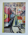 New Yorker Magazin Cover: Modellzüge, Kinder, 17. Dezember 1955 (A.Getz)