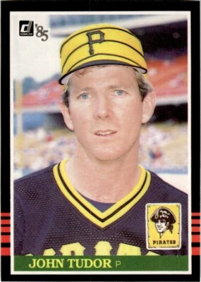 1985 Donruss John Tudor Pittsburgh Pirates #235 - Image 1 of 2