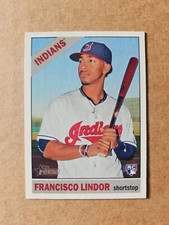 2015 Topps Heritage High Number Francisco Lindor RC Rookie #717 Indians