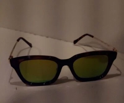 Lucky Brand Tortoise Shell And Goldtone Havana Sunglasses - Image 1 of 4