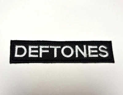 Deftones Band Patch Iron/sew On High-quality Embroidery 90s Metal Band - Image 1 of 3