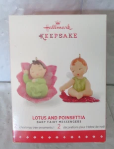 Hallmark Keepsake 2015 - adorno de loto y flor de pascua - Imagen 1 de 1