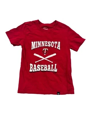 Minnesota Twins Red Baseball Graphic T-Shirt #8492 - Image 1 of 4