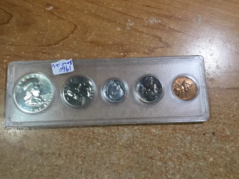 1960 Silver Proof Set-(SMALL DATE))-Capital Holder-081622-0074 Cover