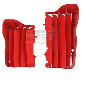 POLISPORT GRIGLIE PROTEGGI PROTEZIONI RADIATORE HONDA CRF 450 R 2017 ROSSE - Picture 1 of 1