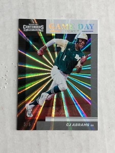CJ ABRAMS 2019 Contenders Game Day RAINBOW SPOKES SSP RC 5/5! Nationals! - Picture 1 of 2