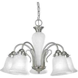 NEW Progress Lighting Bedford 5 LED Light 23" Wide Chandelier - Picture 1 of 3