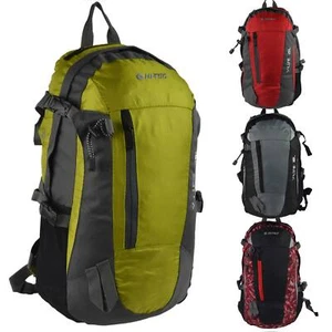 Unisex Mens Ladies Outdoor Backpack Bag by Hi-Tec Sport Hiking Travel Handy - Picture 1 of 30