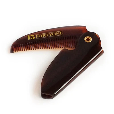 1541 London Folding Pocket Moustache and Beard Comb - BC8 - Image 1 of 3