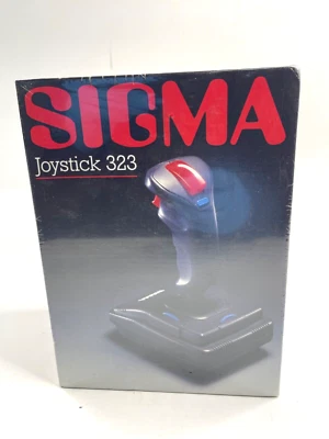 SIGMA Joystick 323 für IBM PC XT AT OVP Vintage NEU - Bild 1 von 3
