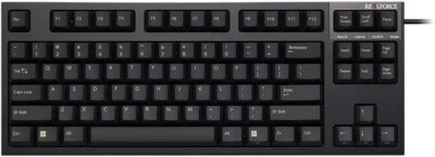 Topre REALFORCE R3S Keyboard R3SD31 USB English layout 87 keys black 45g JAPAN - Image 1 of 4