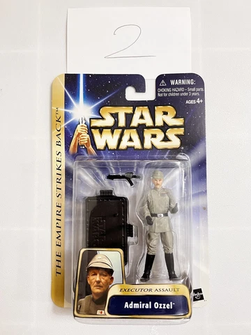 2004 Hasbro Star Wars Empire Strikes Back 3.75" Executor Assault Admiral Ozzel Cover
