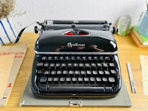 Optima Elite 3 – 1953 Black, Vintage Typewriter, Made in Germany, Excellent - Bild 1 von 10