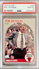 1990 NBA Hoops Phil Jackson #308 PSA 10 Gem Mint Chicago Bulls HOF