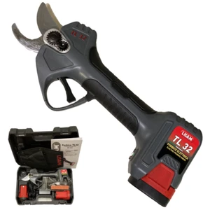 LISAM TL32 FORBICE DA POTATURA A BATTERIA Ø32mm CON 2 BATTERIE FODERO VALIGETTA - Foto 1 di 6