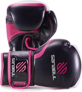 Essential Gel Boxing Gloves for Men & Women, Kickboxing MMA, Muay Thai Gloves an - Picture 1 of 12