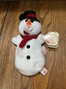 Snowball the Snowman Ty Beanie Baby rare with errors 1996 Original - Picture 1 of 7