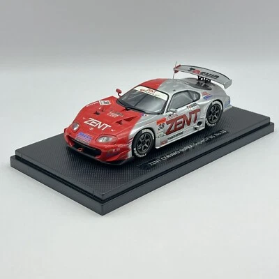 EBBRO TOYOTA SUPER GT ZENT CERUMO SUPRA 2005 PLATA/ROJO 695 1/43 Foto 1 de 4