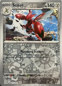 Scizor 141/197 | Obsidian Flames | Pokémon TCG Reverse Holo NM - Picture 1 of 1