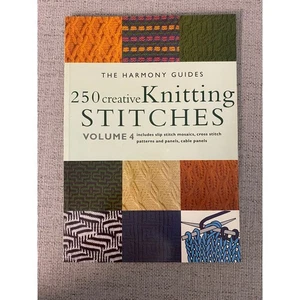 250 Creative Knitting Stitches Volume 4 by Harmony Guide, 1998 - Picture 1 of 10