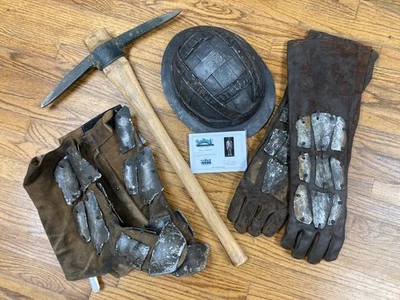 Noah Movie (2014) Minor Armor, Helmet, and Pick Axe - Image 1 of 4
