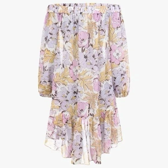 Ted Baker Siyona Cubierta Fuera del Hombro en Blanco L Foto 1 de 4