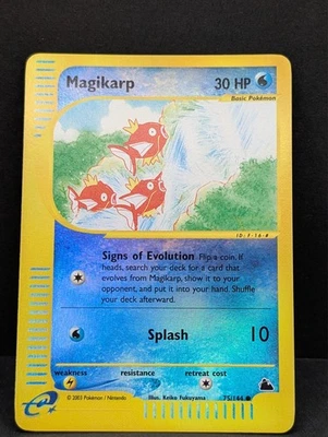 Magikarp 75/144 Skyridge Reverse Holo Rare Pokemon TCG Nintendo e-reader LP+ - Image 1 of 3