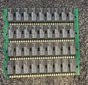 4 x 4MB 30-Pin 9-chip 50ns Parity FPM Memory SIMM 16MB Apple RAM Silver - Picture 1 of 3