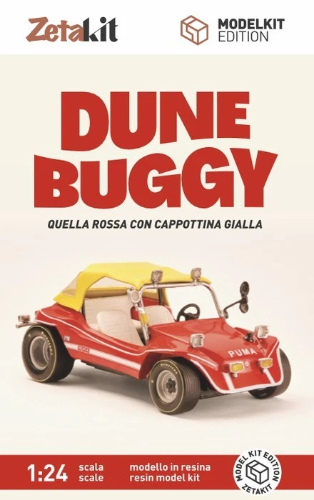 ZETA Kit 88465 – Dune Buggy Quella Rossa con Cappottina Gialla – Model Kit 1:24 - Immagine 1 di 3