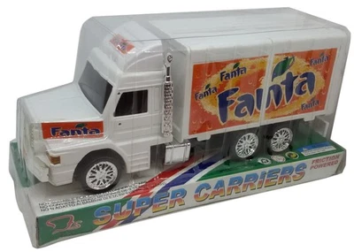 Coca Cola Super Carriers Fanta Camion a Frizione - Immagine 1 di 4