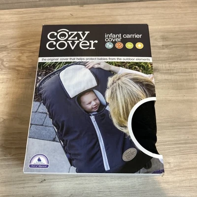 Cozy Cover Infant Carrier Cover Midnight Black Baby’s Cover - Image 1 of 3