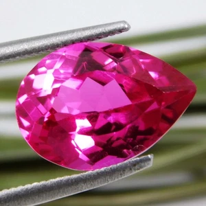 Piedra preciosa certificada "Excelente" de zafiro rosa de Ceilán natural impecable de 6,10 quilates - Imagen 1 de 5