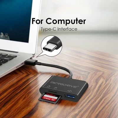 Lecteur Carte M��moire Partage de Fichiers On-The-Go L��ger Fiable Performance - Photo 1/4