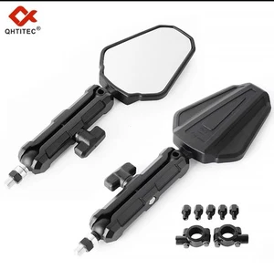 Upgrade Motorcycle Mirrors with 7/8 inch mount - Picture 1 of 6