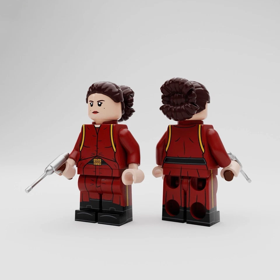 *EN MANO* LEGO Star Wars Cobalto Personalizado Atrevido Almohadilla Digna Impresa Minifigura Foto 1 de 1