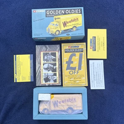 CORGI Golden Oldies  19302 Bedford truck Weetabix 1:50 scale diecast. - Image 1 of 4